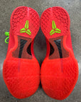 KOBE 6 PROTRO REVERSE GRINCH - SIZE 10 (WORN)