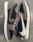 AIR JORDAN 1 LOW TRAVIS SCOTT MOCHA - SIZE 13 (WORN)
