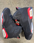 AIR JORDAN 6 BLACK INFRARED 2019 - SIZE 8.5 (WORN)