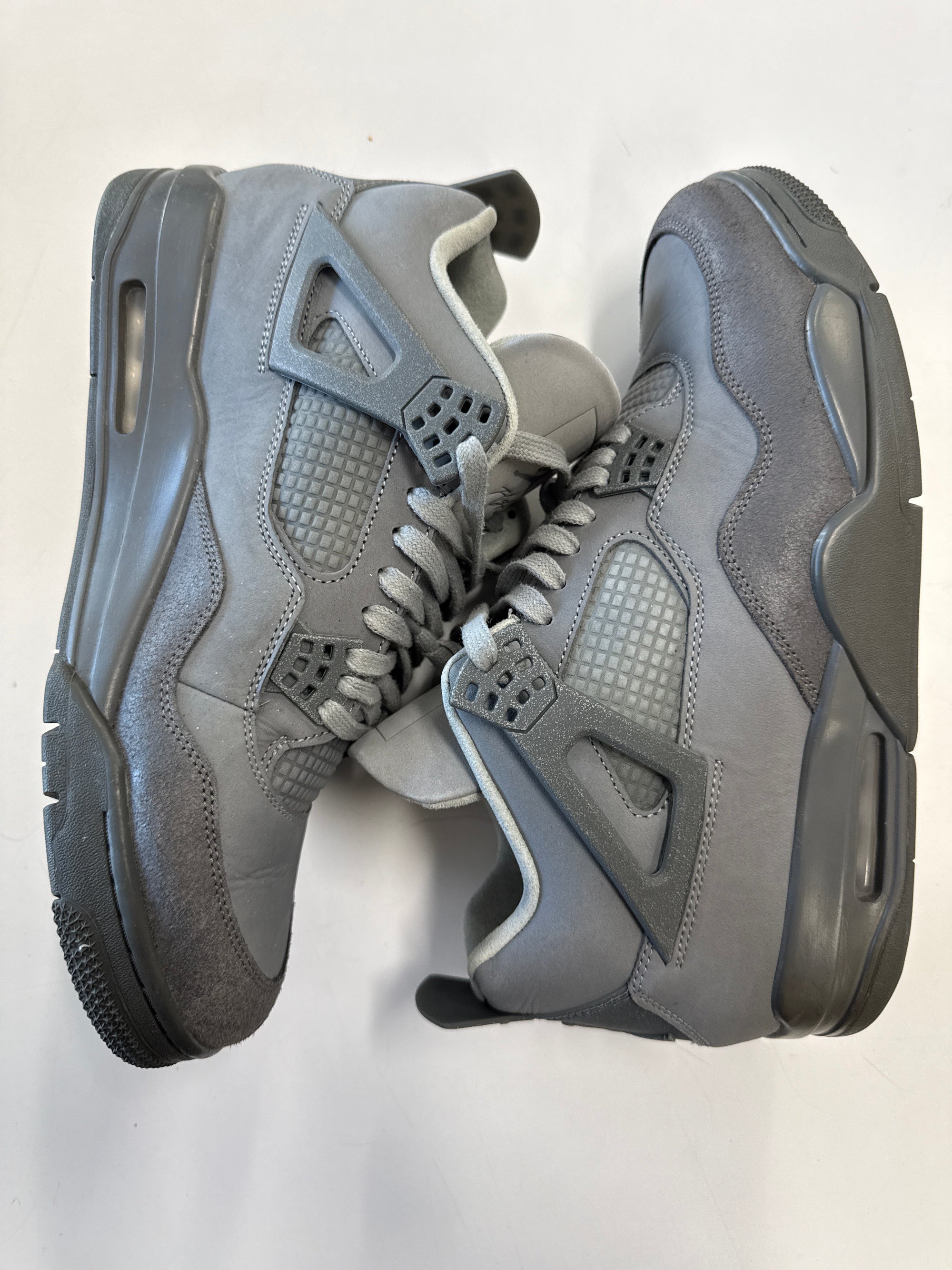 AIR JORDAN 4 WET CEMENT - SIZE 12 (WORN)