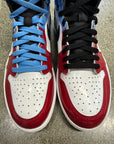 AIR JORDAN 1 HIGH FEARLESS UNC CHICAGO - SIZE 10.5 (WORN)