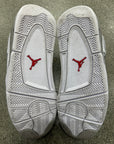 AIR JORDAN 4 WHITE OREO - SIZE 9 (WORN)