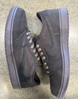 AIR JORDAN 1 LOW TRAVIS SCOTT VELVET BROWN - SIZE 9.5 (WORN) - SUPER CLEAN