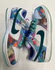 SB DUNK LOW OG QS FUTURA BLEACHED CORAL - SIZE 10 (WORN)