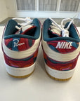 SB DUNK LOW PRO QS PARRA ABSTRACT - SIZE 13 (WORN)