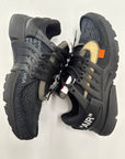 OFF WHITE AIR PRESTO BLACK - SIZE 8 (WORN)