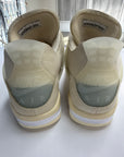OFF WHITE AIR JORDAN 4 SAIL - SIZE W12 M10.5 (WORN)