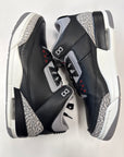 AIR JORDAN 3 BLACK CEMENT 2024 - SIZE 12 (WORN)