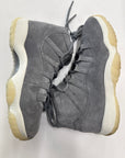 AIR JORDAN 11 PINNACLE GREY SUEDE - SIZE 10 (WORN)