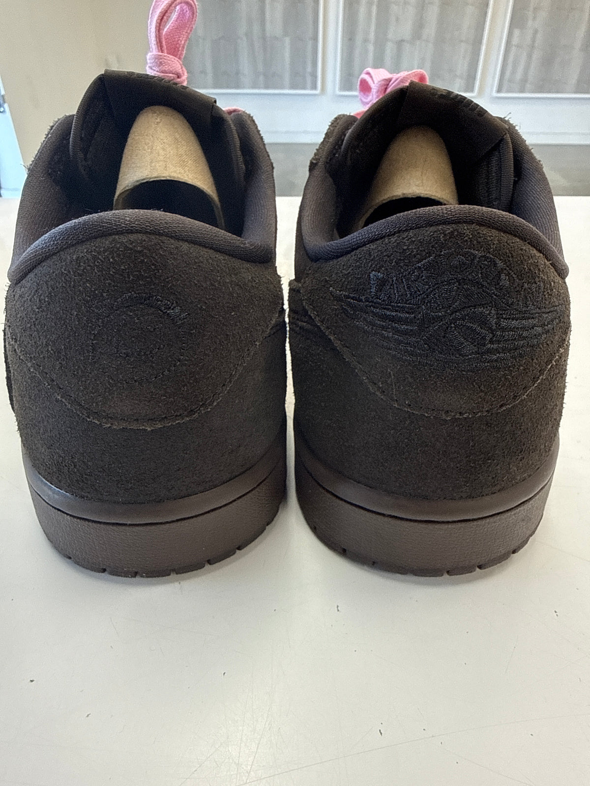AIR JORDAN 1 LOW TRAVIS SCOTT DARK MOCHA - SIZE 11.5 (WORN) - SUPER CLEAN