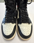 AIR JORDAN 1 HIGH NOT FOR RESALE - SIZE 10 (WORN) - MIDSOLE YELLOWING