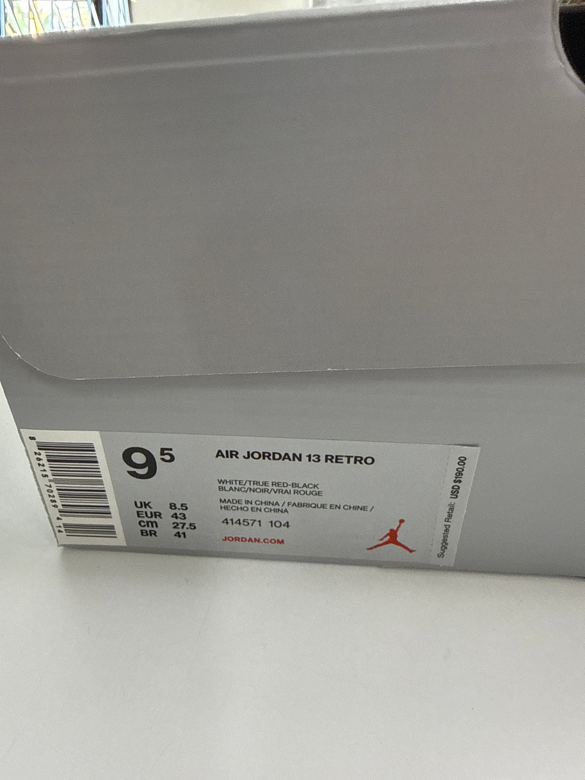 AIR JORDAN 13 HE GOT GAME 2018 - SIZE 9.5 (WORN)