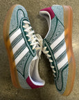 ADIDAS GAZELLE INDOOR SEAN WOTHERSPOON HEMP GREEN - SIZE 10.5 (WORN)