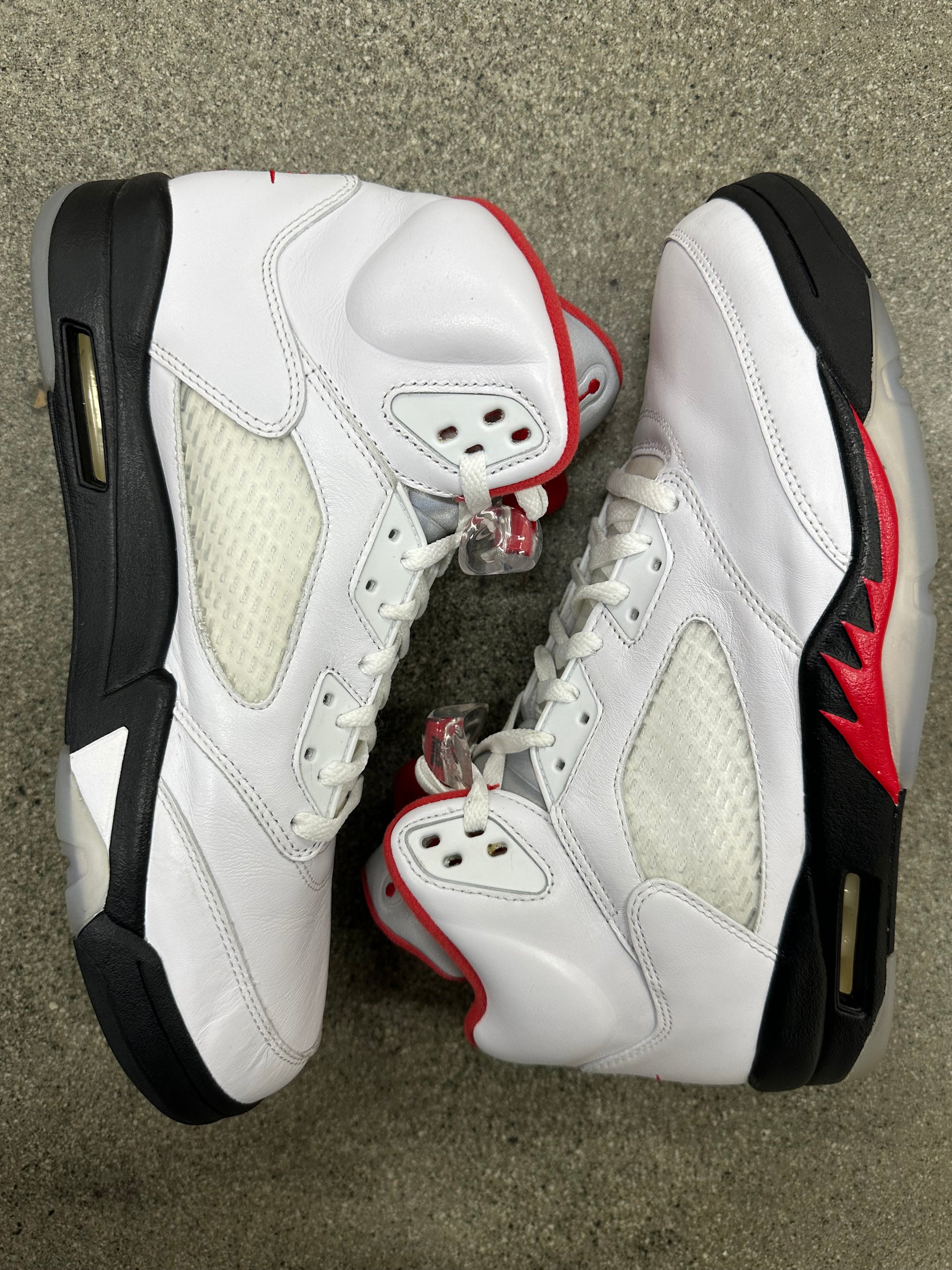 AIR JORDAN 5 SILVER TONGUE - SIZE 12 (WORN)