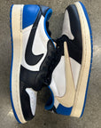 AIR JORDAN 1 LOW TRAVIS SCOTT FRAGMENT - SIZE 11 (WORN)
