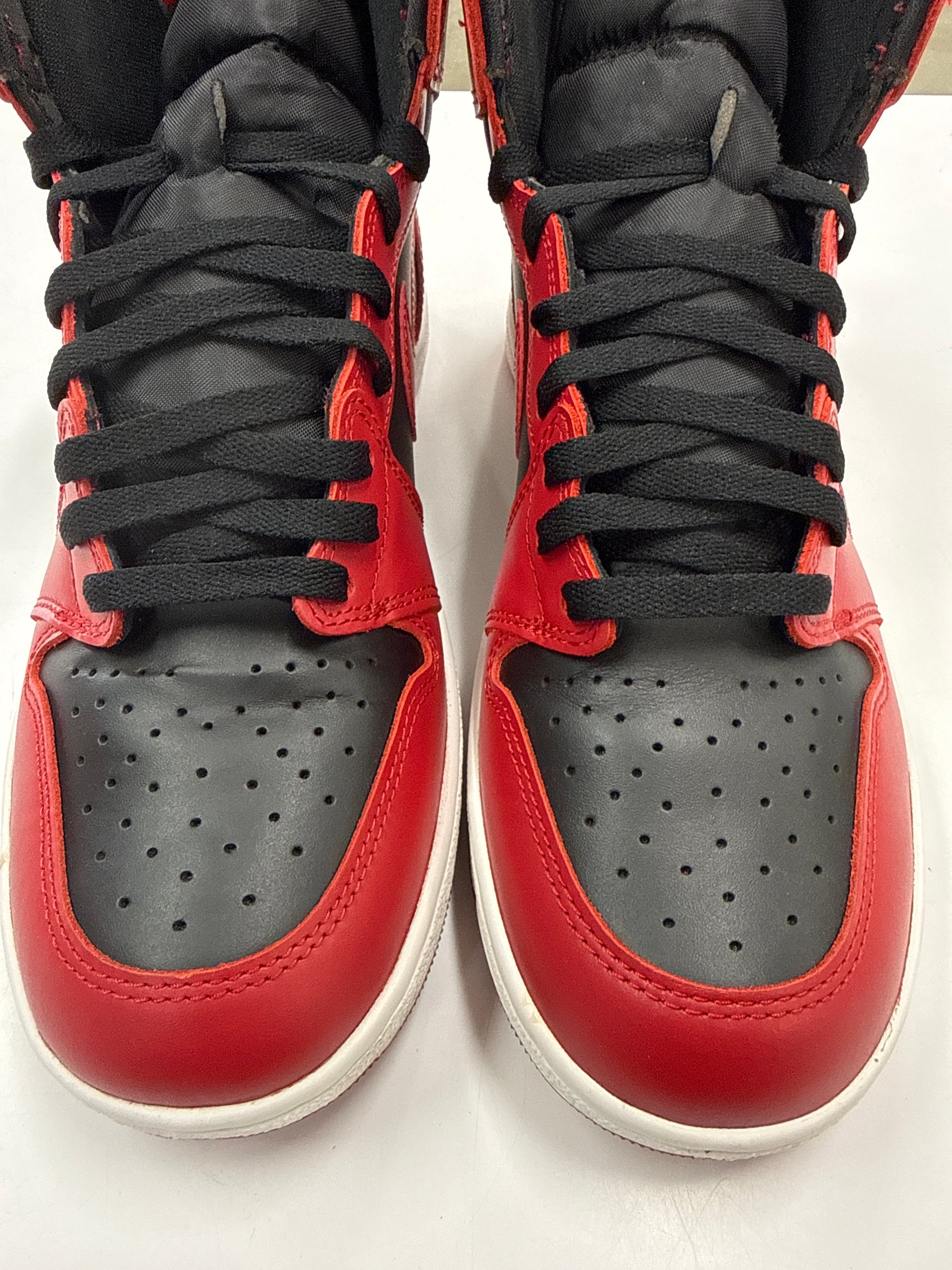 AIR JORDAN 1 HIGH 85 VARSITY RED - SIZE 10 (WORN)