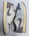 AIR JORDAN 1 LOW ATMOSPHERE GREY - SIZE 10 (WORN) - SUPER CLEAN