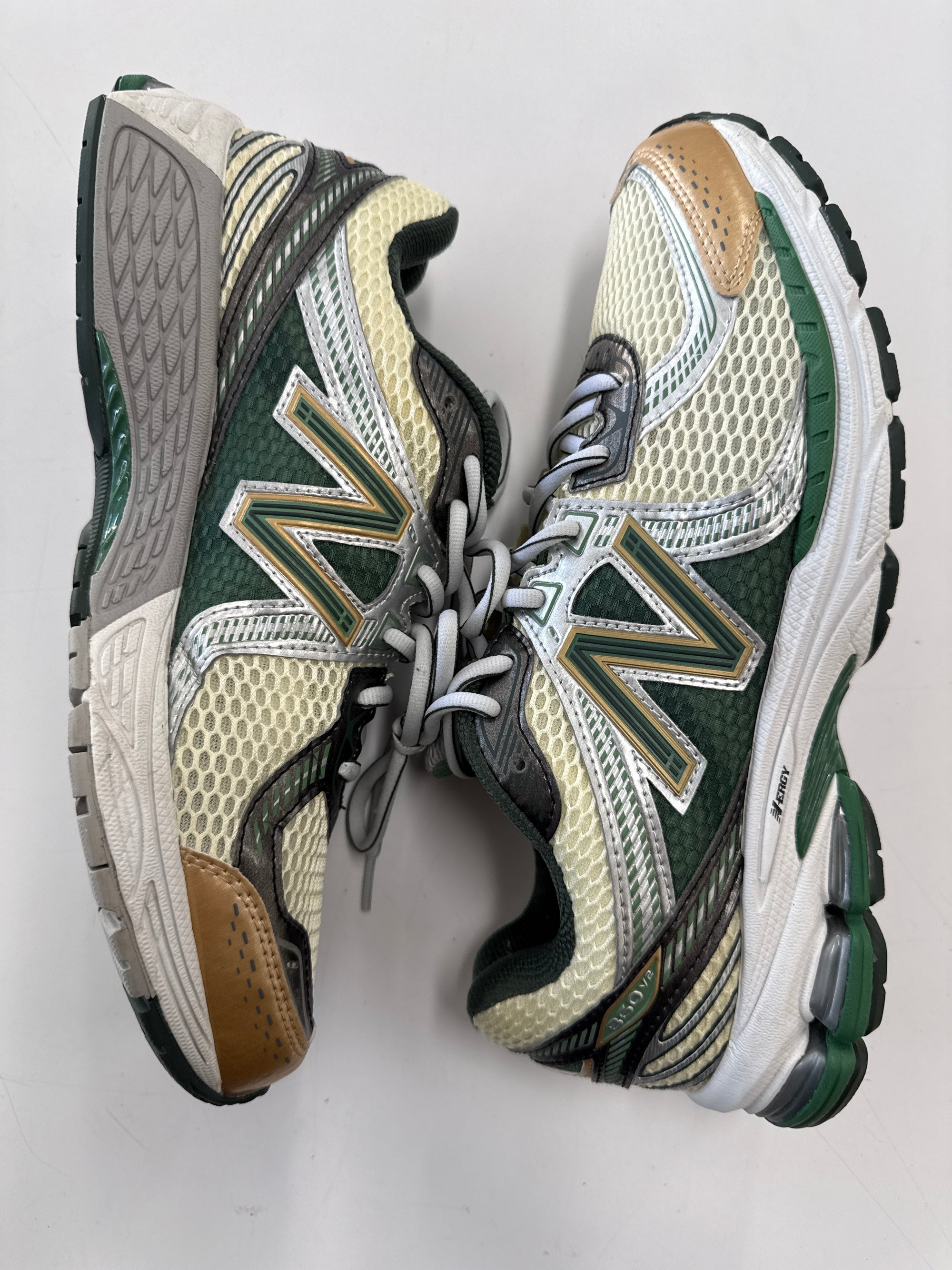 NEW BALANCE 860 AIME LEON DORE GREEN - SIZE 11 (WORN)