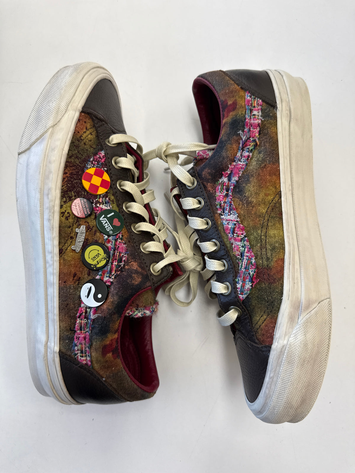 VANS OLD SKOOL 36 SOUVENIR WARM BROWN - SIZE 8.5 (WORN)