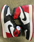 AIR JORDAN 1 HIGH BLACK TOE 2016 - SIZE 9.5 (WORN)