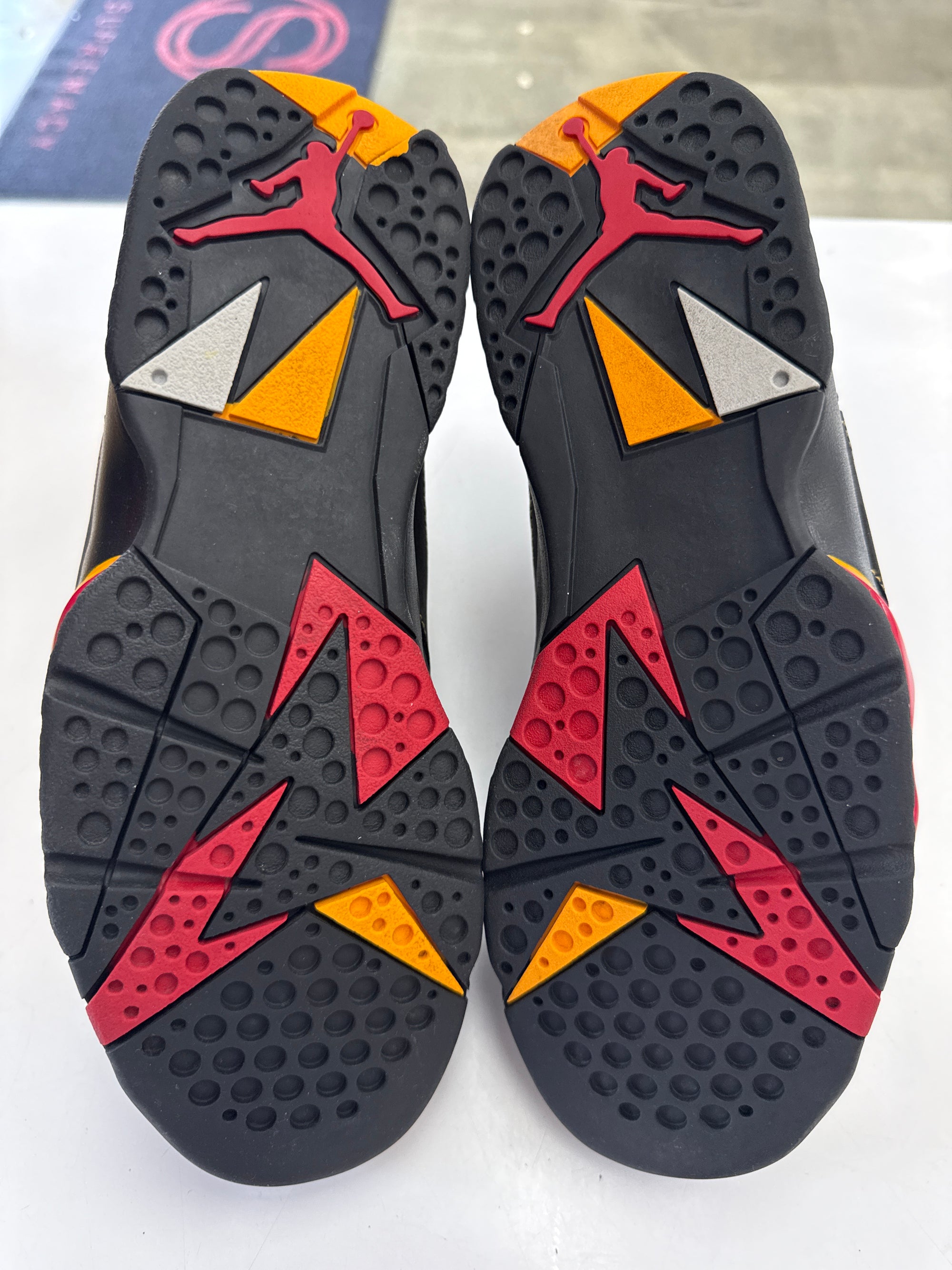 AIR JORDAN 7 CITRUS - SIZE 8 (WORN) - SUPER CLEAN