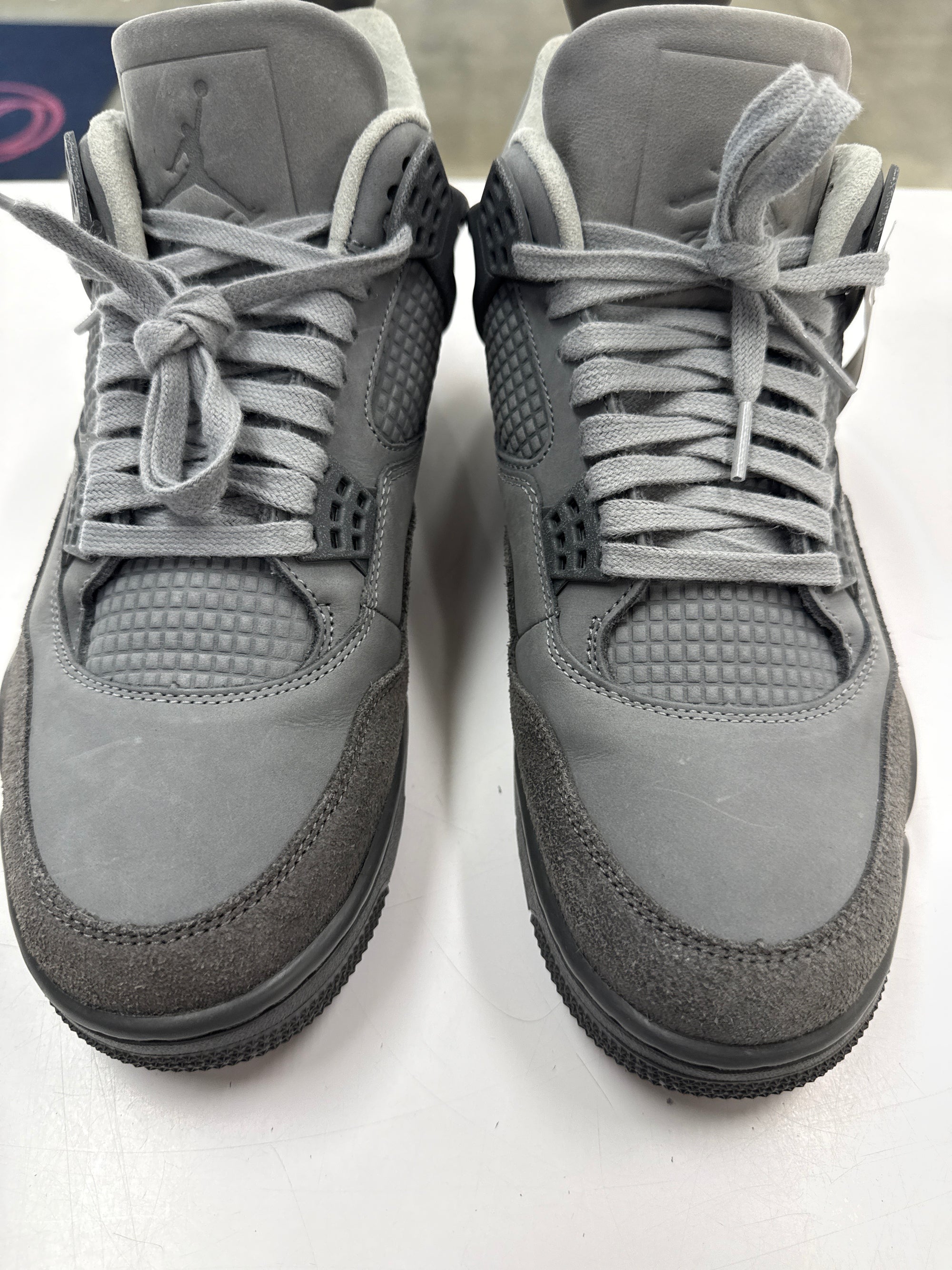 AIR JORDAN 4 PARIS OLYMPICS WET CEMENT - SIZE 11 (WORN) - SUPER CLEAN