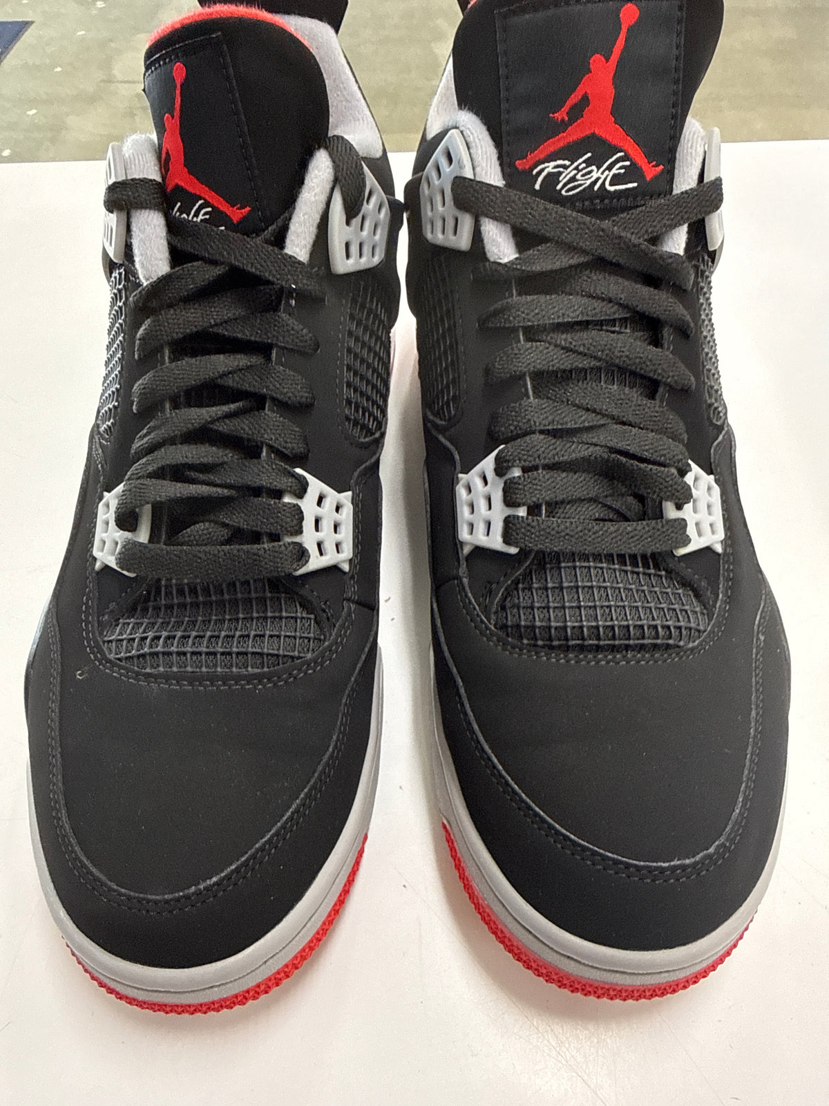 AIR JORDAN 4 BRED 2019 - SIZE 12 (WORN)