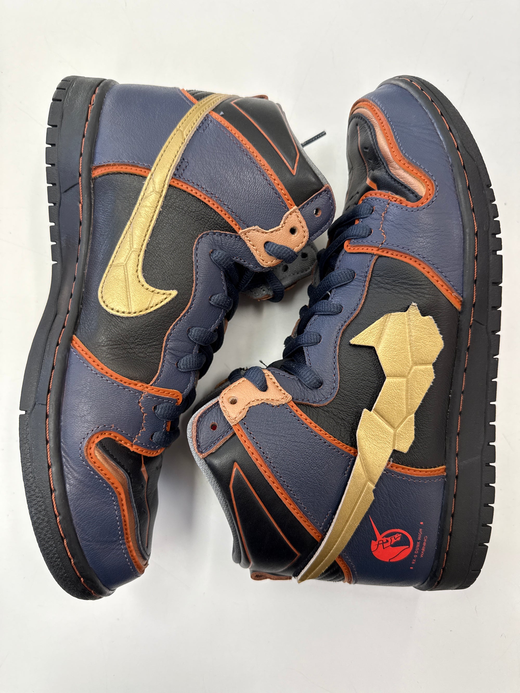 SB DUNK HIGH PRO QS GUNDAM BANSHEE - SIZE 10.5 (WORN)
