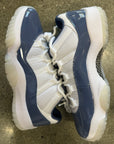 AIR JORDAN 11 LOW DIFFUSED BLUE - SIZE 8.5 (WORN)