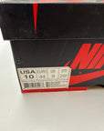 AIR JORDAN 1 HIGH SATIN ROYAL NUMBERED - SIZE 10 (WORN)