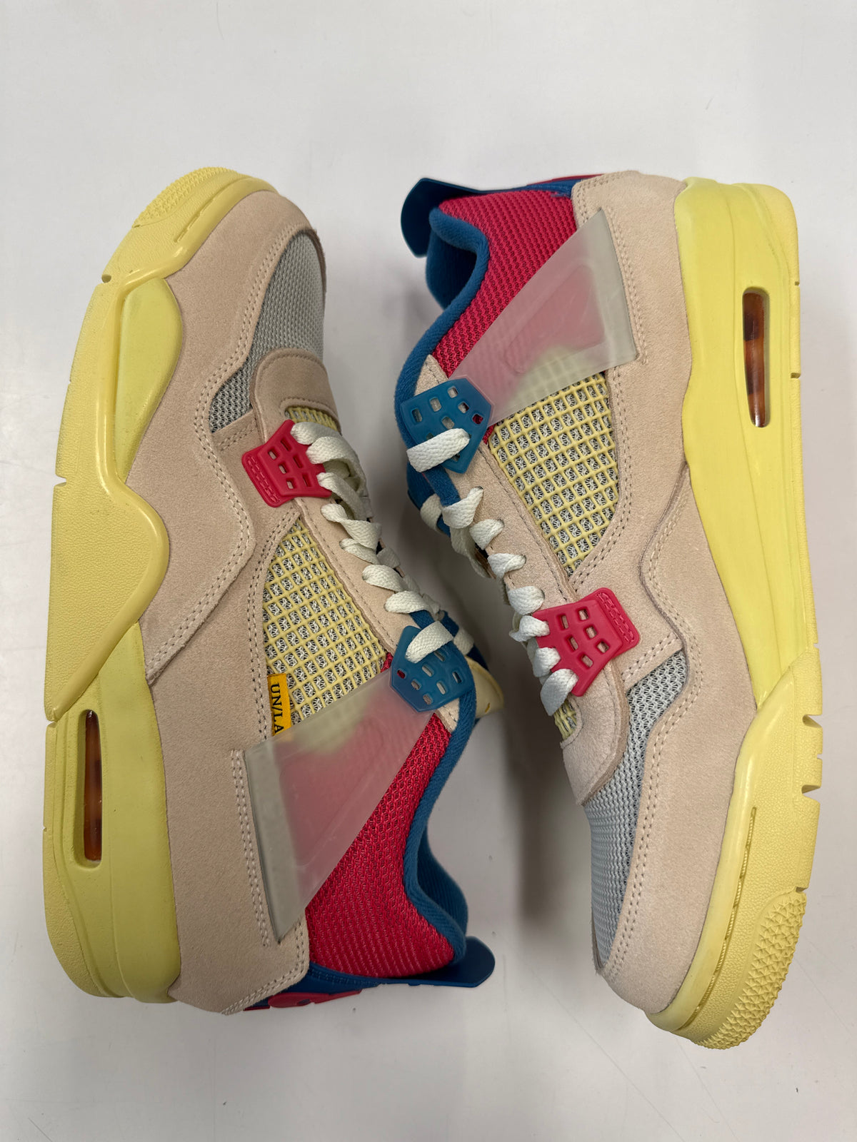 AIR JORDAN 4 UNION GUAVA - SIZE 10.5 (WORN) - SUPER CLEAN