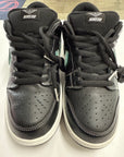 SB DUNK LOW DIAMOND SUPPLY BLACK - SIZE 10.5 (WORN)