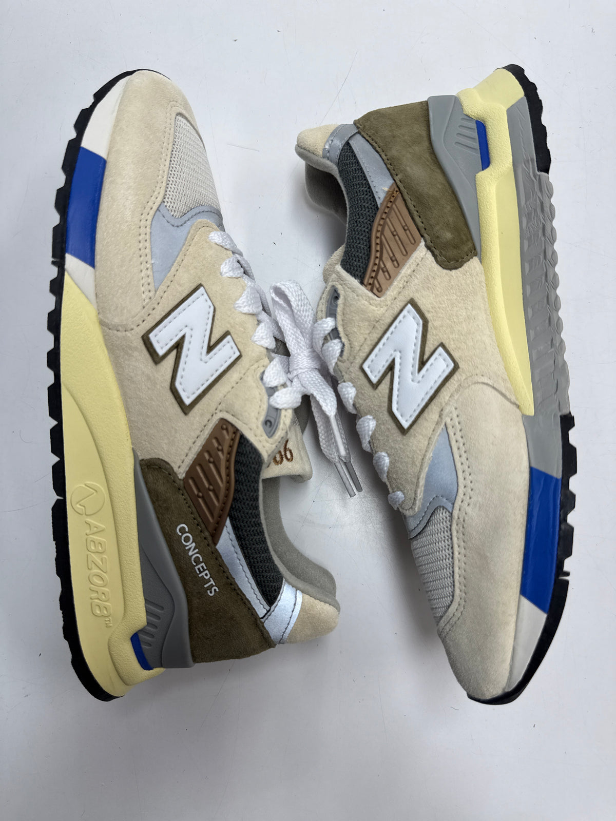 NEW BALANCE 998 CONCEPTS C-NOTE 10TH ANNIVERSARY - SIZE 8 (WORN)