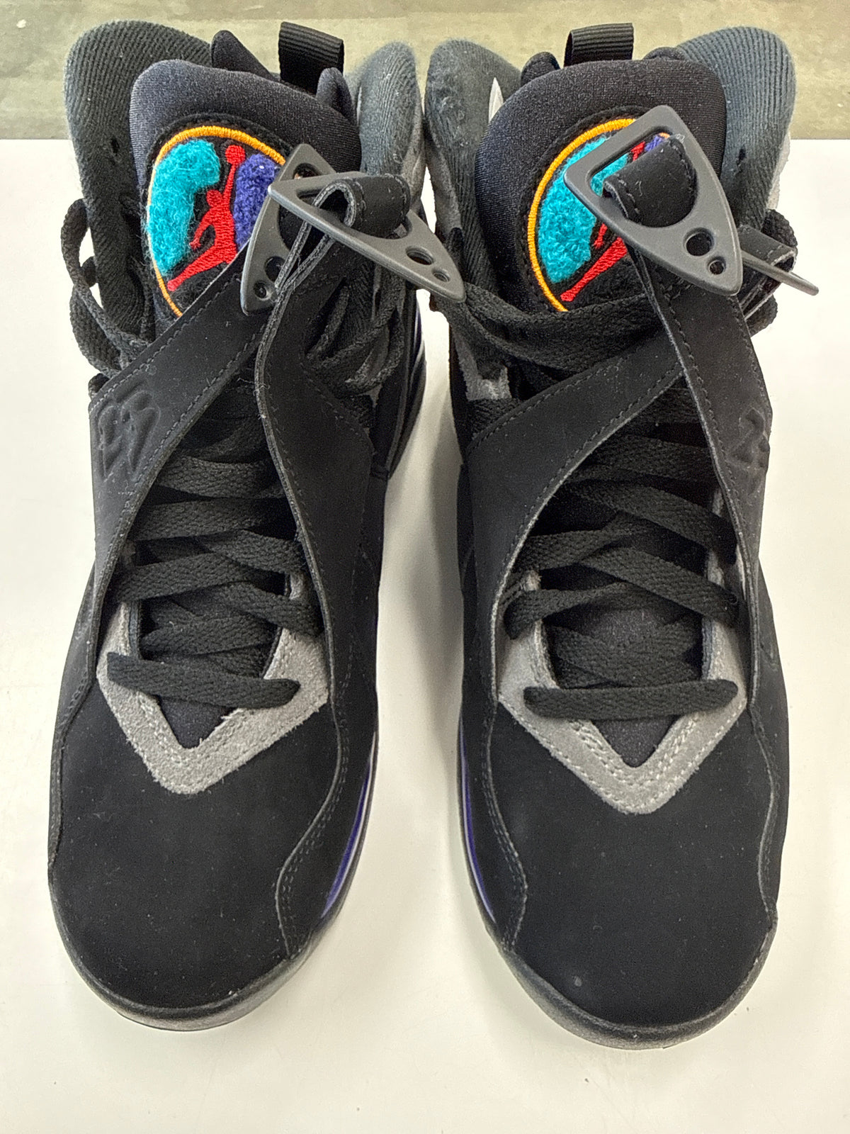 AIR JORDAN 8 AQUA 2025 - SIZE 8 (WORN)