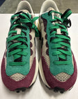 VAPORWAFFLE SACAI VILLAIN RED NEPTUNE GREEN - SIZE 10.5 (WORN)
