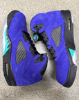 AIR JORDAN 5 ALTERNATE GRAPE - SIZE 11 (WORN)