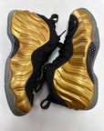 AIR FOAMPOSITE ONE METALLIC GOLD - SIZE 10.5 (WORN)