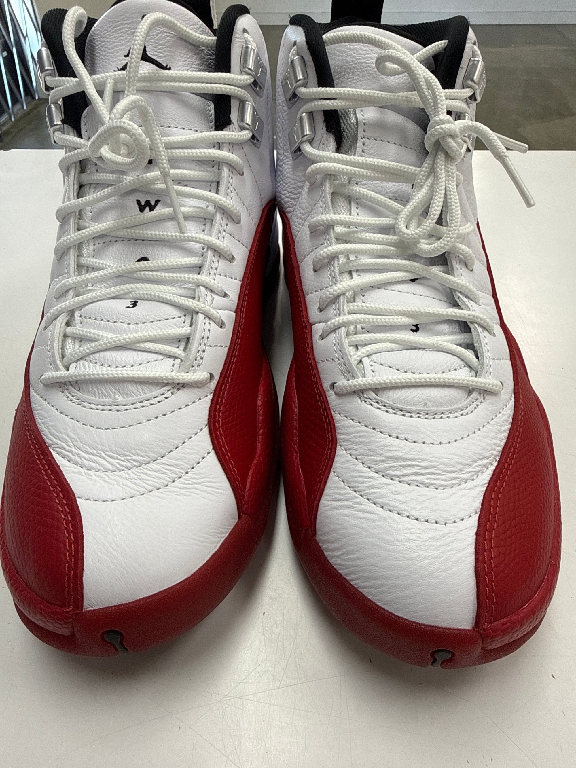 AIR JORDAN 12 CHERRY 2023 - SIZE 9 (WORN) - SUPER CLEAN