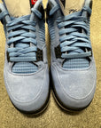 AIR JORDAN 4 UNIVERSITY BLUE - SIZE 9.5 (WORN)