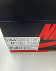 AIR JORDAN 1 HIGH REVERSED SHATTERED - SIZE 8.5 (WORN)
