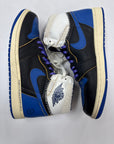 AIR JORDAN 1 HIGH FRAGMENT UNION LA SPORT ROYAL - SIZE 8.5 (WORN)