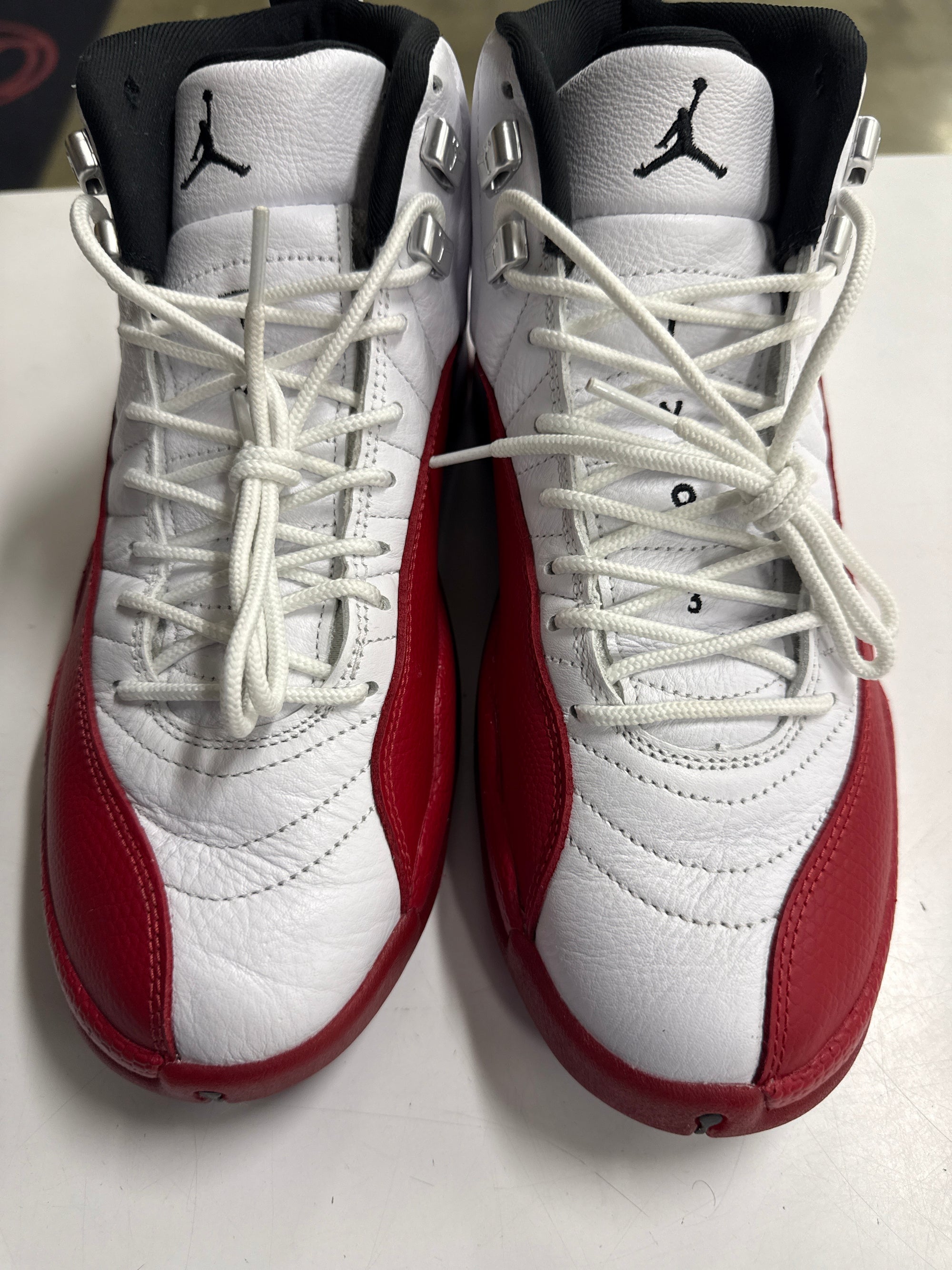 AIR JORDAN 12 CHERRY 2023 - SIZE 8.5 (WORN)