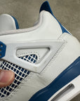 AIR JORDAN 4 MILITARY BLUE 2024 - SIZE 9.5 (WORN)