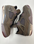 AIR JORDAN 4 A MA MANIERE DARK MOCHA - SIZE 10.5 (WORN)