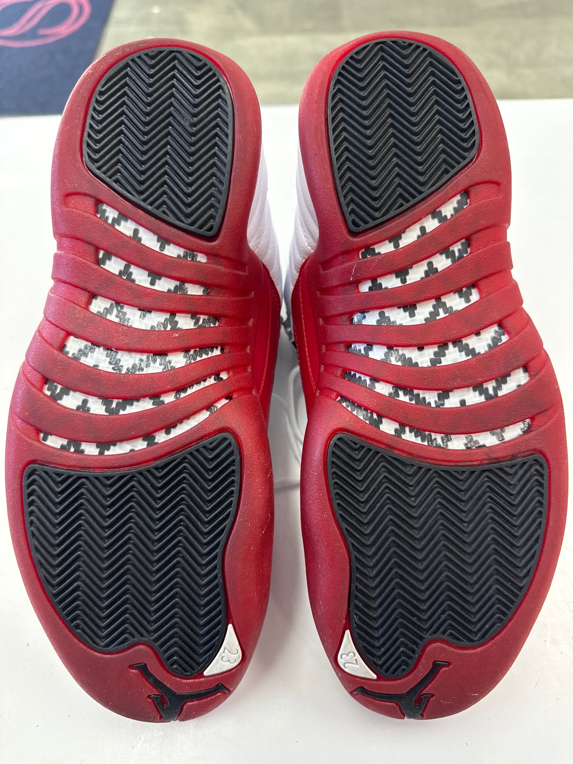 AIR JORDAN 12 CHERRY 2023 - SIZE 9.5 (WORN)