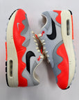 AIR MAX 1 PATTA WAVES HYPER CRIMSON - SIZE 8.5 (WORN) - SUPER CLEAN
