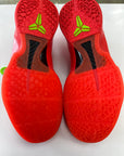 KOBE 6 PROTRO REVERSE GRINCH - SIZE 13 (WORN) - SUPER CLEAN