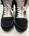 AIR JORDAN 5 REIMAGINED BLACK METALLIC - SIZE 9 (WORN)
