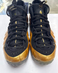 AIR FOAMPOSITE ONE METALLIC GOLD - SIZE 10.5 (WORN)