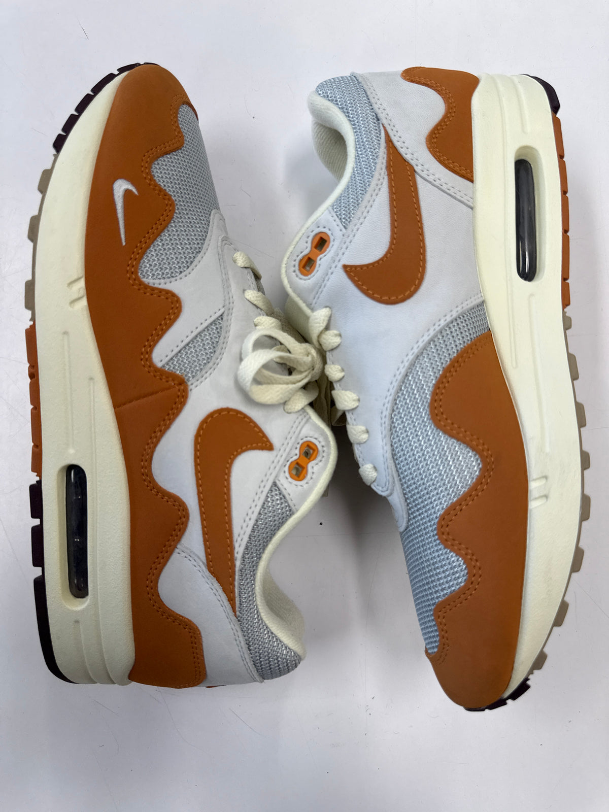 AIR MAX 1 PATTA WAVES MONARCH - SIZE 10 (WORN) - SUPER CLEAN